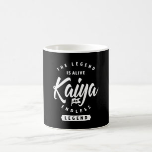 Taza De Café Regalo de cumpleaños con nombre personalizado de K