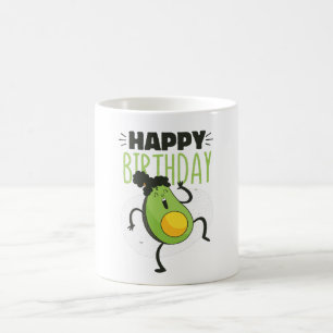 Taza De Café Regalo de cumpleaños de aguacate