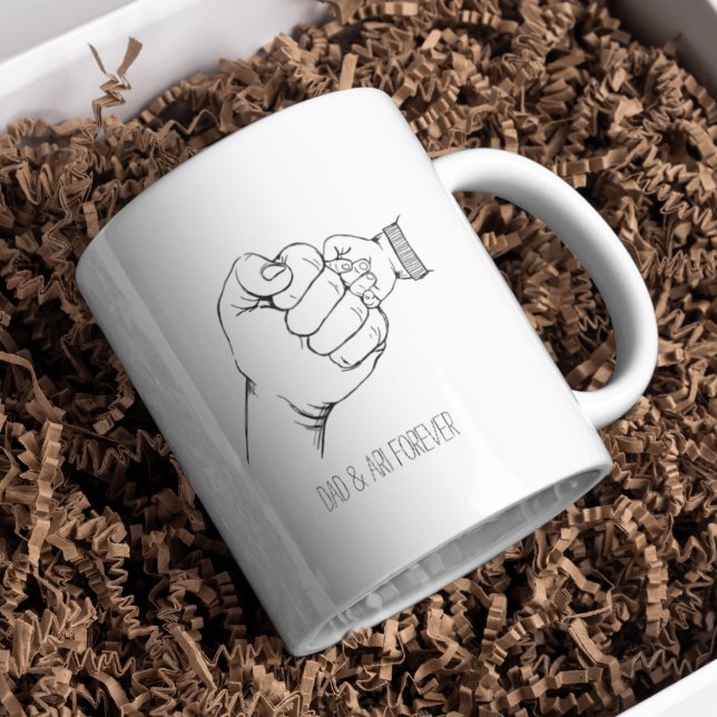 Taza De Café Regalo de cumpleaños del primer día del padre (Subido por el creador)