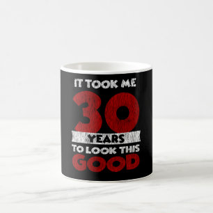 Taza De Café Regalo de cumpleaños divertido de 30 años de antig