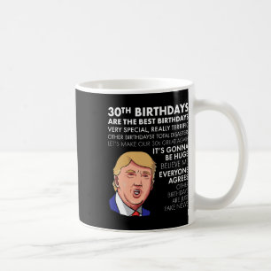 Taza De Café Regalo de cumpleaños Gracioso Trump Cita Camisa Pa