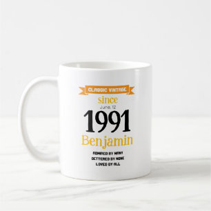 Taza De Café Regalo de Cumpleaños Personalizado