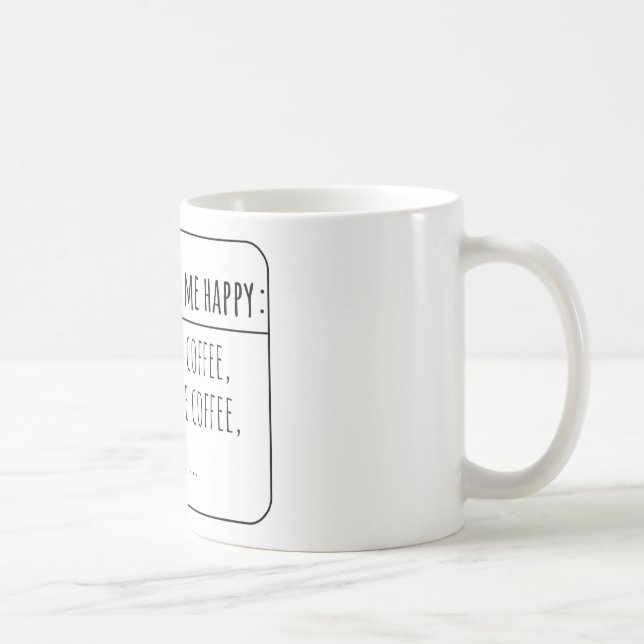 Taza de café, regalo de cumpleaños, regalo de taza (Derecha)