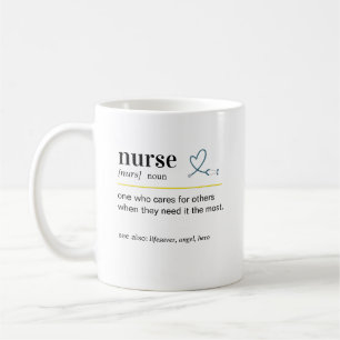 Taza De Café Regalo de definición de enfermera