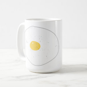 Taza De Café Regalo de Desayuno de Huevo Frito al Sol