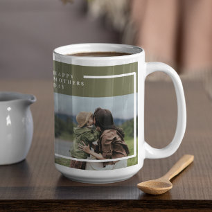 Taza De Café Regalo de Día de la Madre fotográfico personalizad
