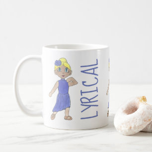 Taza De Café Regalo de docente de bailarina moderna con traje d