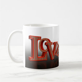 Taza De Café regalo de el día de San Valentín LOVE mug
