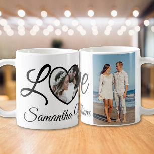 Taza De Café regalo de el día de San Valentín personalizado de 