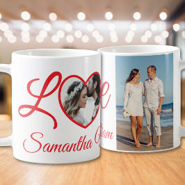 Taza De Café regalo de el día de San Valentín personalizado de 