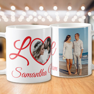 Taza De Café regalo de el día de San Valentín personalizado de 