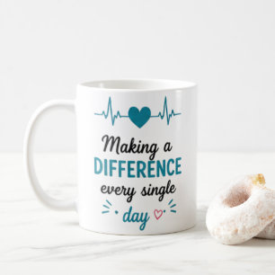 Taza De Café Regalo de enfermera orgullosa Regalo de enfermera