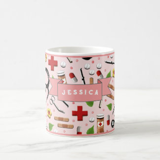 Taza De Café Regalo de enfermería personalizado