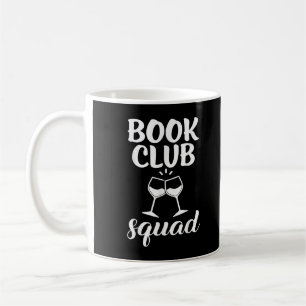 Taza De Café Regalo de escuadrón para el club de libros para la