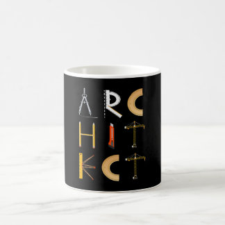 Taza De Café Regalo de estudiantes de Novedad de arquitectos de