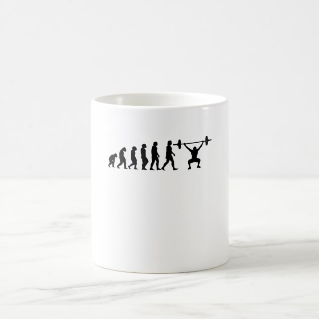 Taza De Café Regalo de Evolución de la construcción de la carro (Centro)