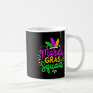 Taza De Café Regalo de Fiesta de la brigada Mardi Gras