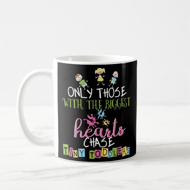 Taza De Café Regalo de final de año del cuidado de niños de la (Izquierda)
