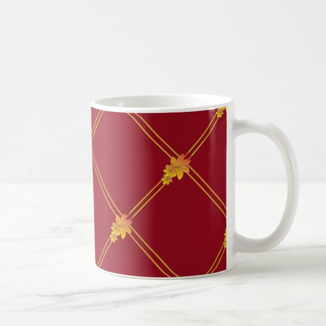 Taza De Café Regalo de flores (Derecha)