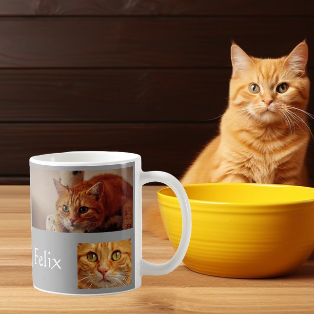 Taza De Café Regalo de foto de mascota Personalizar Perro Gato (Subido por el creador)