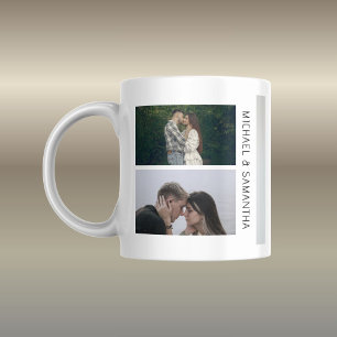 Taza De Café Regalo de Foto de Pareja Personalizado