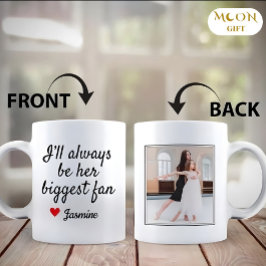 Taza De Café Regalo de Foto y Mensaje Personalizado para Mamá,
