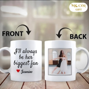 Taza De Café Regalo de Foto y Mensaje Personalizado para Mamá,