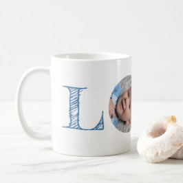 Taza De Café Regalo de fotos de amor para el día de la madre