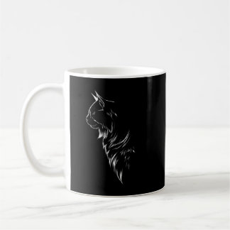 Taza De Café Regalo de gato Maine Coon Cat Lover Coonie
