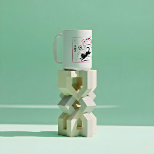 Taza De Café Regalo de gol del gato de fútbol Kawaii para jóven