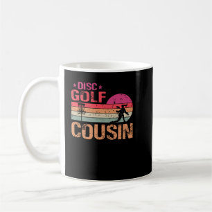 Taza De Café Regalo de golf de disco de costado retro vintage
