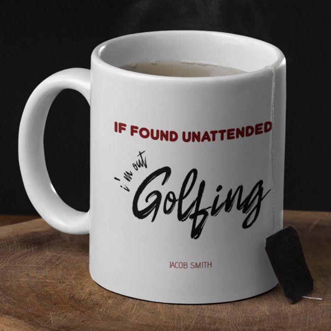Taza De Café Regalo de golf de Golfer (Subido por el creador)