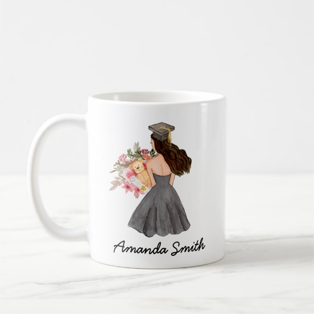 Taza De Café Regalo De Graduación El Tassel Valía La Pena (Izquierda)