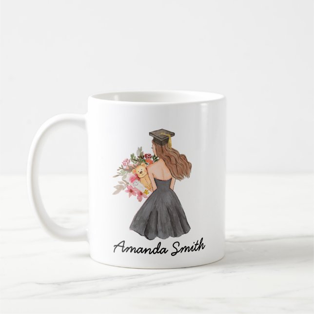 Taza De Café Regalo De Graduación, El Tassel Valía La Pena (Izquierda)