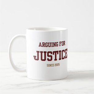 Taza De Café Regalo de graduación para la carta de abogado hiya