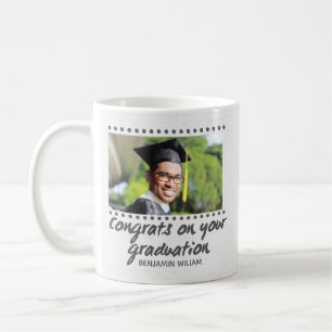 Taza De Café Regalo de graduación personalizado moderno para ch