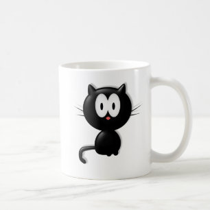 Taza De Café Regalo de Halloween del gato de Scardy del gato