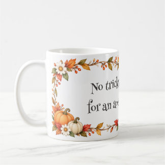Taza De Café Regalo de Halloween para maestros: sin trucos, sol