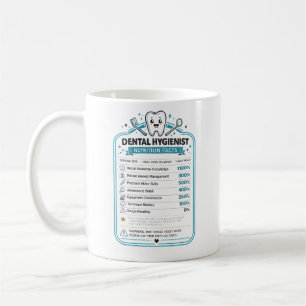 Taza De Café Regalo de higienista dental para asistente dental