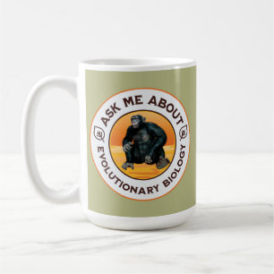 Taza De Café Regalo de humor de evolución para profesor de biol