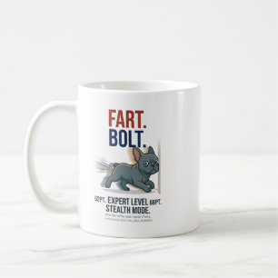 Taza De Café Regalo de humor de perro de boliche de pedo de Bul