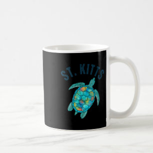 Taza De Café Regalo de ilustración de tortuga marina de diseño