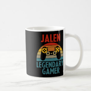 Taza De Café Regalo de Jalen Nombre Personalizado Divertido Gam