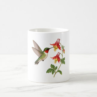 Taza De Café Regalo de jardín de colibríes para amantes de las