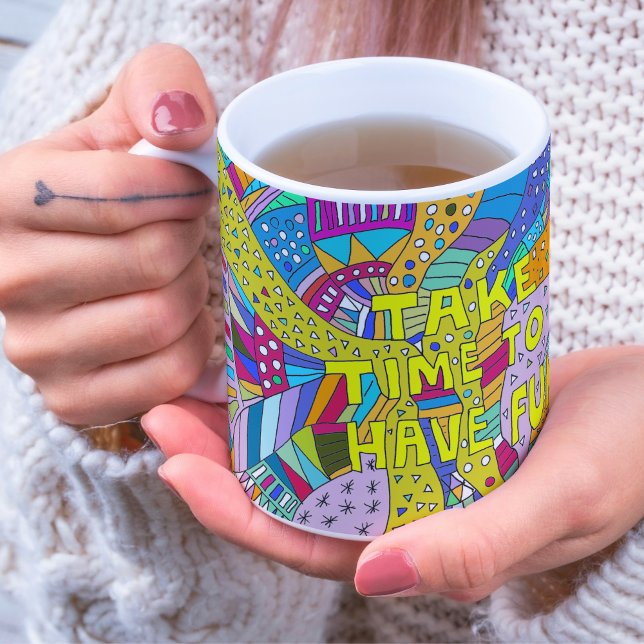 Taza De Café Regalo de jubilación, afirmación positiva, diversi (Subido por el creador)