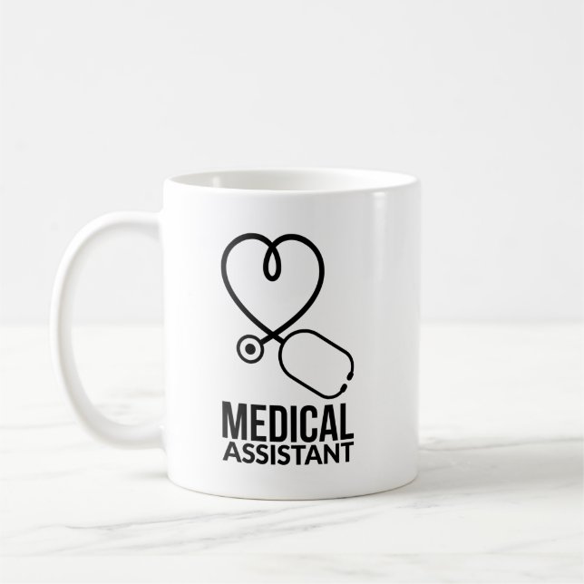 Taza De Café Regalo de jubilación de asistente médico anestesis (Izquierda)