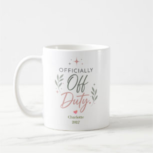 Taza De Café Regalo de Jubilación Personalizado Oficialmente Fu