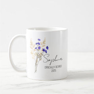 Taza De Café Regalo de jubilación personalizado, Regalo de jubi