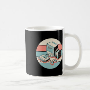 Taza De Café Regalo de juegos de máquinas recreativas retro vin