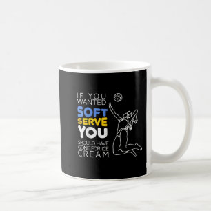 Taza De Café Regalo de jugador de voleibol de Guay por servicio